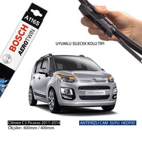 Bosch Aerotwin Citroen C3 Picasso 2011-2014 A116S Silecek