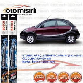 Bosch Aerotwin Citroen C3 PLURİEL 2003-2012 Silecek