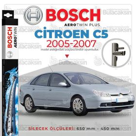 Bosch Aerotwin Citroen C5 2005-2007 Uyumlu Muz Silecek Takımı