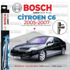Bosch Aerotwin Citroen C6 2005-2007 Uyumlu Muz Silecek Takımı