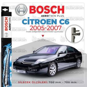 Bosch Aerotwin Citroen C6 2005-2007 Uyumlu Muz Silecek Takımı