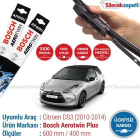 Bosch Aerotwin Citroen DS3 2010-2014 Ön Muz Silecek Takımı