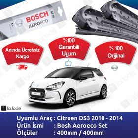 Bosch Aerotwin Citroen DS3 2010-2014 Silecek Takımı
