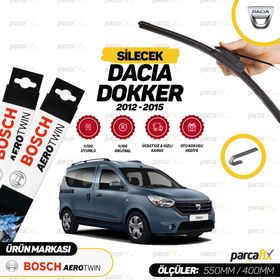 Bosch Aerotwin Dacia Dokker 2012 2015 Muz Silecek Takımı