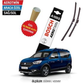 Bosch Aerotwin Dacia Dokker 2016-2021 A109S Silecek Takımı
