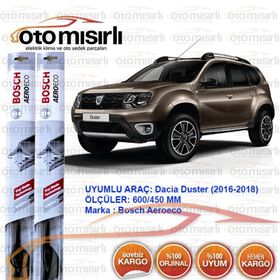 Bosch Aerotwin Dacia Duster 2017-2019 Silecek Takımı