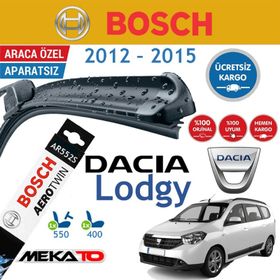Bosch Aerotwin Dacia Lodgy 2012-2015 Ön Muz Silecek Takımı
