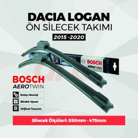 Bosch Aerotwin Dacia Logan 2 2015-2020 Silecek Takımı