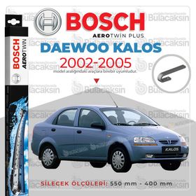 Bosch Aerotwin Daewoo Kalos 2002-2005 Muz Silecek Takımı