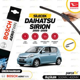 Bosch Aerotwin Daihatsu Sirion 2005-2009 Ön Muz Silecek Takımı