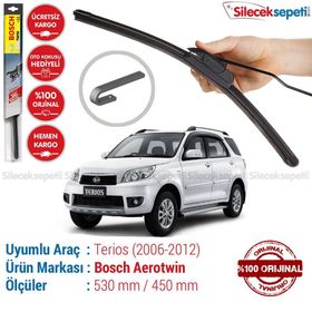 Bosch Aerotwin Daihatsu Terios 2006-2012 Silecek Takımı
