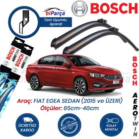 Bosch Aerotwin Fiat Egea 2015-2018 Muz Silecek Takımı