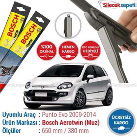 Bosch Aerotwin Fiat Punto Evo 2009-2014 Silecek