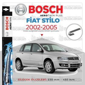Bosch Aerotwin Fiat Stilo 2002-2005 Muz Silecek Takımı