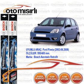 Bosch Aerotwin Ford Fiesta 2002-2008 Muz Silecek Takımı