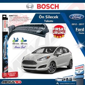 Bosch Aerotwin Ford Fiesta VII 2012-2017 Silecek Takımı