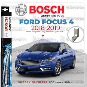 Bosch Aerotwin Ford Focus 4 2018-2019 Ön Muz Silecek Takımı