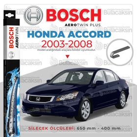 Bosch Aerotwin Honda Accord 2003-2008 Ön Muz Silecek Takımı