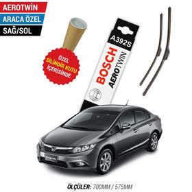 Bosch Aerotwin Honda Civic Fb7 2012-2015 A392s Silecek Takımı