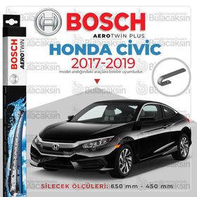 Bosch Aerotwin Honda Civic FC5 2017-2019 Ön Muz Silecek Takımı