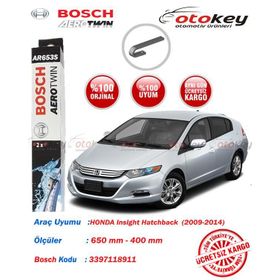 Bosch Aerotwin Honda Insight Hatchback 2009-2014 Silecek Takımı