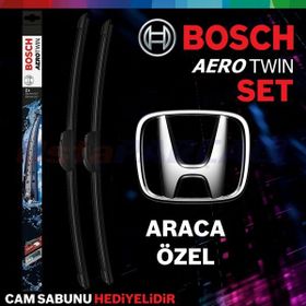 Bosch Aerotwin Honda Jazz 2009-2014 Muz Silecek Takımı
