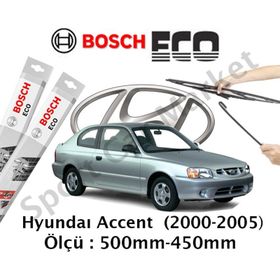 Bosch Aerotwin Hyundai Accent 2000-2005 Silecek Takımı
