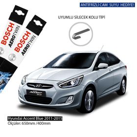 Bosch Aerotwin Hyundai Accent BLUE 2011-2015 Silecek Takımı