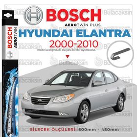 Bosch Aerotwin Hyundai Elantra 2000-2010 Ön Muz Silecek Takımı