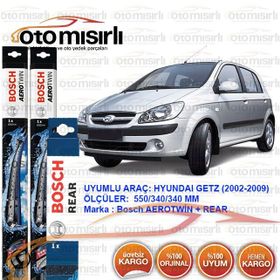 Bosch Aerotwin Hyundai Getz 2002-2009 Ön ve Arka Silecek