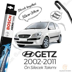 Bosch Aerotwin Hyundai Getz 2002-2011 Silecek Takımı
