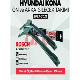 Bosch Aerotwin Hyundai Kona 2 2023-2025 Ön ve Arka Silecek Takımı