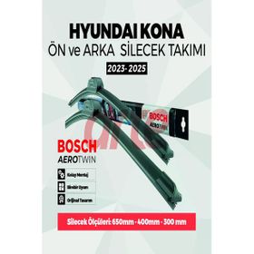Bosch Aerotwin Hyundai Kona 2 2023-2025 Ön ve Arka Silecek Takımı