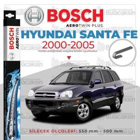 Bosch Aerotwin Hyundai Santa Fe 2000-2005 Muz Silecek Takımı