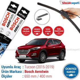 Bosch Aerotwin Hyundai Tucson 2015-2019 Ön Muz Silecek Takımı