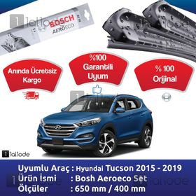 Bosch Aerotwin Hyundai Tucson 2015-2019 Ön Muz Silecek Takımı
