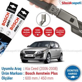 Bosch Aerotwin Kia Ceed 2006-2008 Silecek Takımı