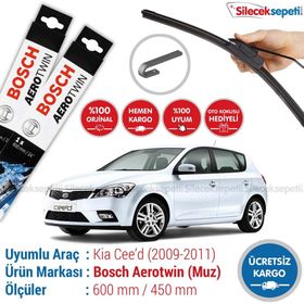 Bosch Aerotwin Kia Ceed 2009-2011 Silecek Takımı