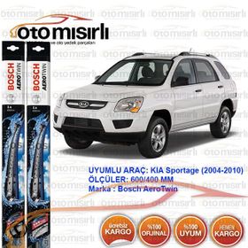 Bosch Aerotwin Kia Sportage 2004 2010 Muz Silecek Takımı