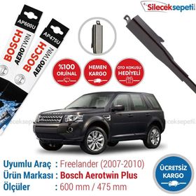 Bosch Aerotwin Land Rover Freelander 2007-2010 Muz Silecek Takımı