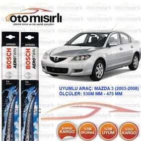 Bosch Aerotwin Mazda 3 HB 2003-2008 Silecek Takımı