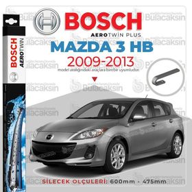 Bosch Aerotwin Mazda 3 HB 2009-2013 Ön Muz Silecek Takımı