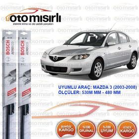 Bosch Aerotwin Mazda 3 Sedan 2003-2008 Silecek Takımı