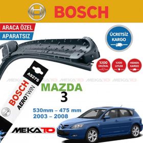 Bosch Aerotwin Mazda 3 Sedan 2003-2008 Silecek Takımı