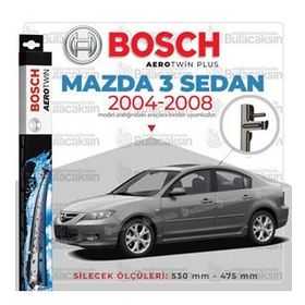 Bosch Aerotwin Mazda 3 Sedan 2004-2008 Silecek Takımı