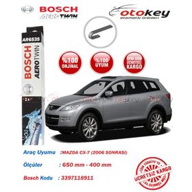 Bosch Aerotwin Mazda CX-7 2006 ve Sonrası Silecek Takımı