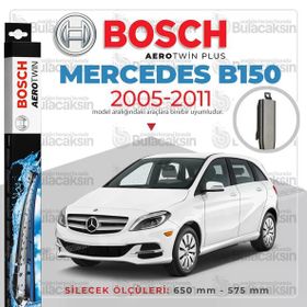 Bosch Aerotwin Mercedes B150 W245 2005-2011 Uyumlu Muz Silecek Takımı