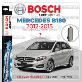 Bosch Aerotwin Mercedes B180 W246 2012-2015 Muz Silecek Takımı