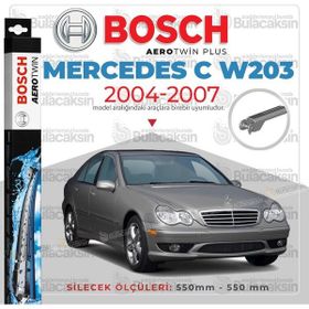Bosch Aerotwin Mercedes C W203 2004-2007 Uyumlu Muz Silecek Takımı