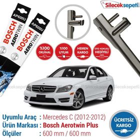 Bosch Aerotwin Mercedes C180 2009-2012 W204 Silecek Takımı